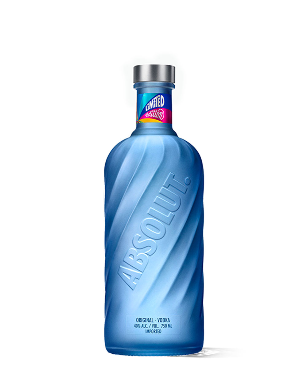 "Limited edition" sticker on the bottle neck