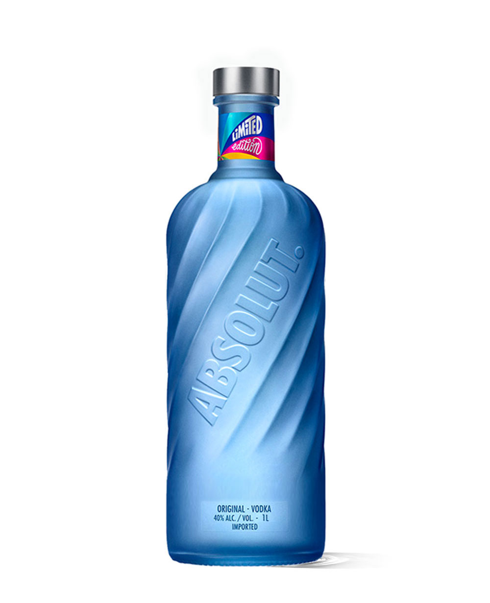 "Limited edition" sticker on the bottle neck