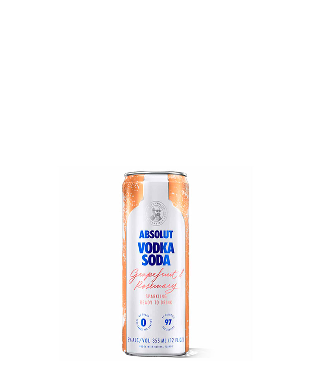 Grapefruit & Rosemary Vodka Soda