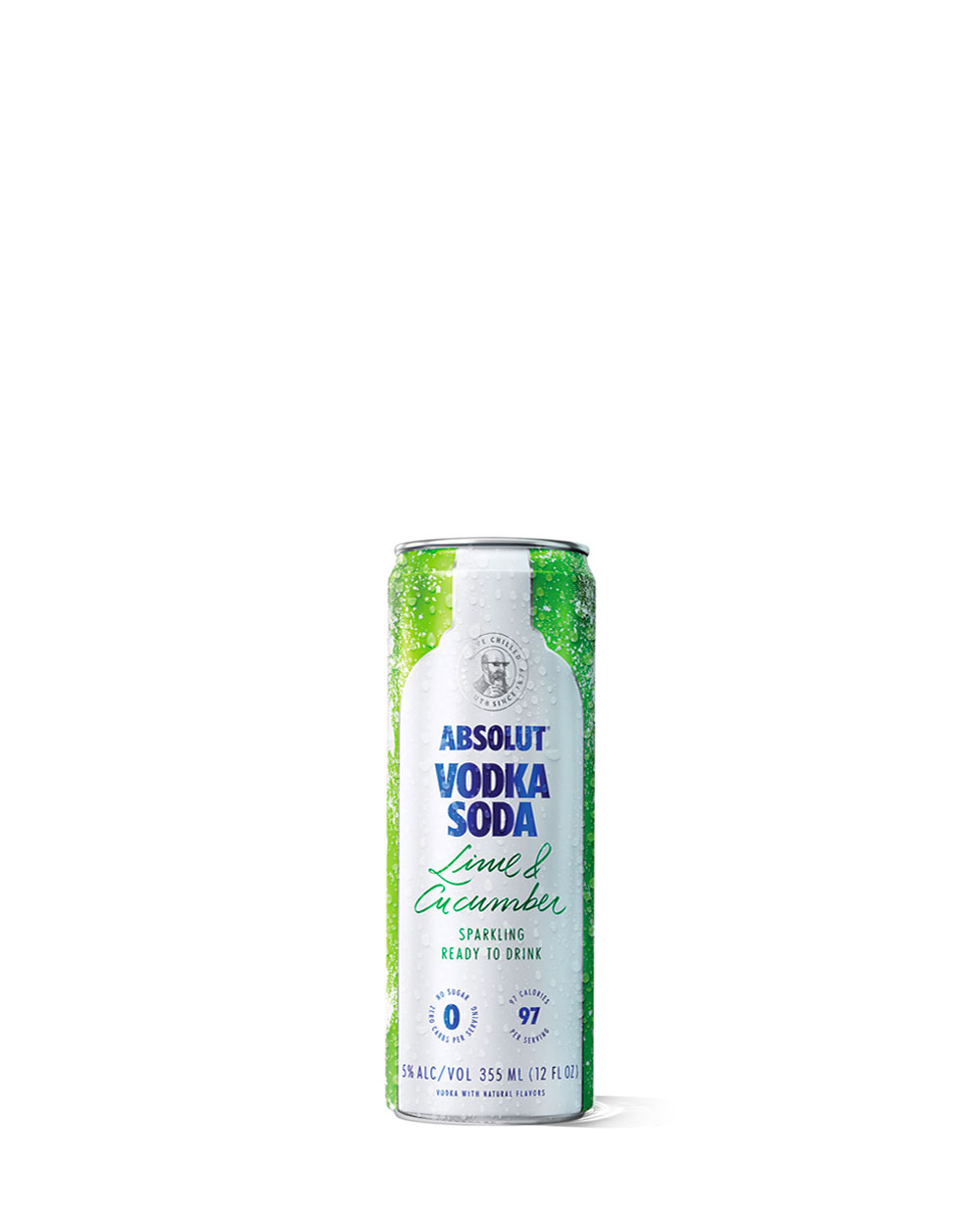 Lime & Cucumber Vodka Soda