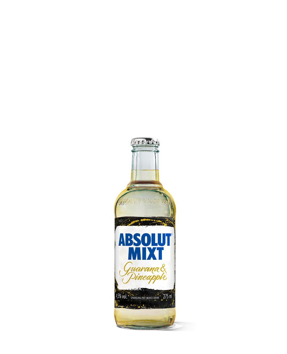 Mixt Guarana Pineapple bottle
