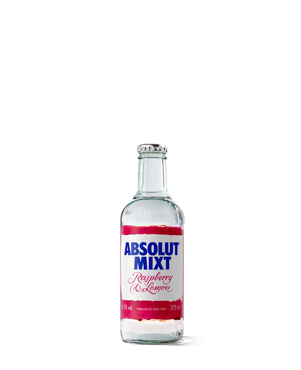Mixt Raspberry & Lemon bottle