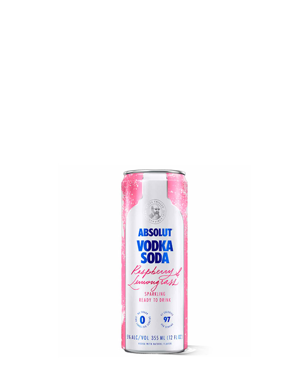 Raspberry & Lemongrass Vodka Soda